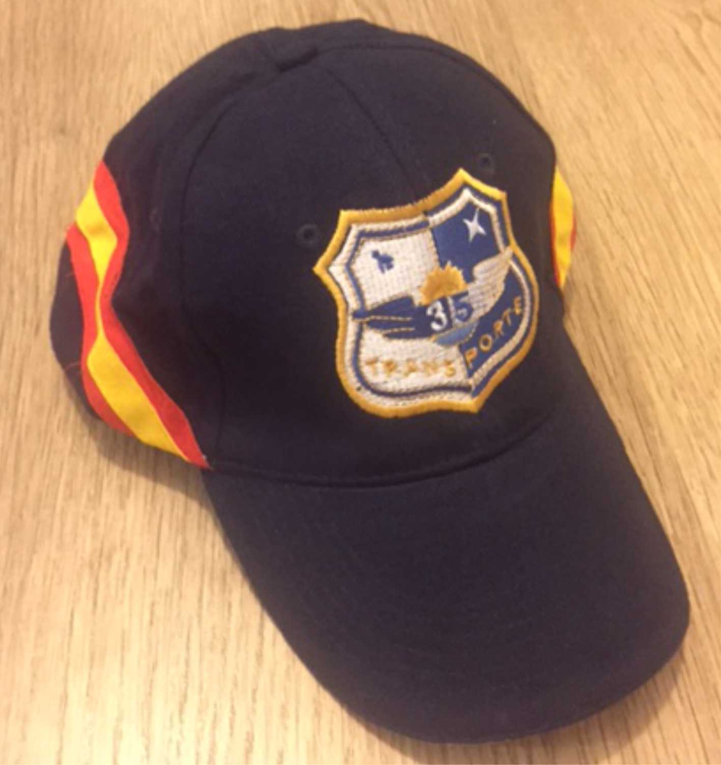 Gorra ALA 35 Getafe marino bandera nacional